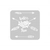 STENCIL EQ ARTE 150 x 150mm