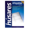 ETIQUETAS HUSARES A4 RESMA x25h.