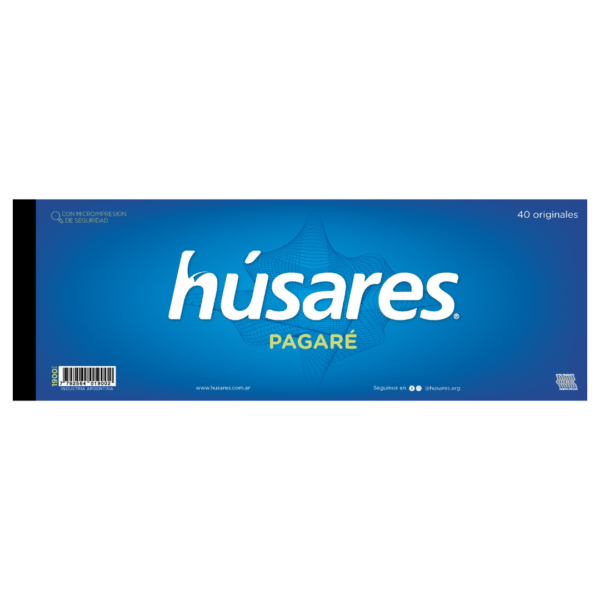 TALONARIO PAGARE HUSARES