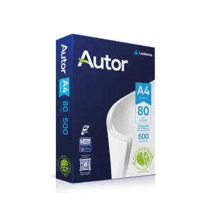 RESMA A4 AUTOR 80g.