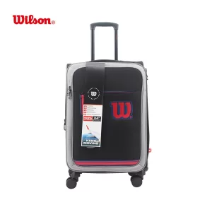 VALIJA WILSON TELA 24" NEGRO/ROJO