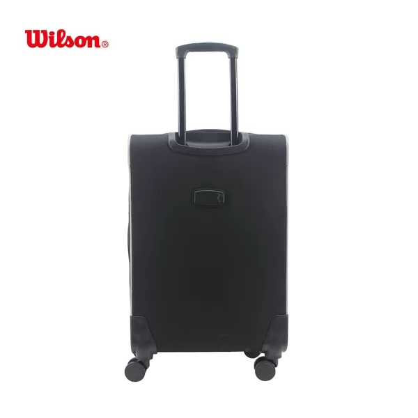 VALIJA WILSON TELA 24" NEGRO/ROJO - Imagen 3