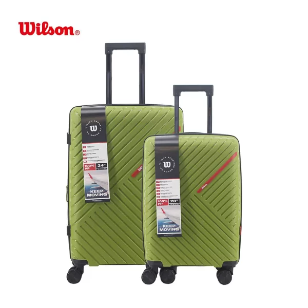 SET VALIJAS WILSON PP 20"/24" VERDE OLIVA