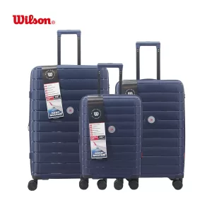 SET VALIJAS WILSON PP 20"/24"/28" AZUL
