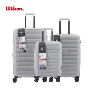 SET VALIJAS WILSON PP 20"/24"/28" GRIS