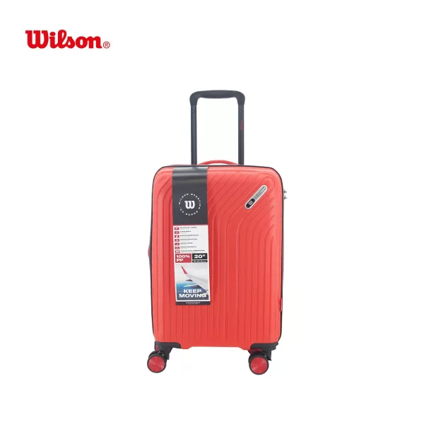 VALIJA WILSON PP 20" ROJO