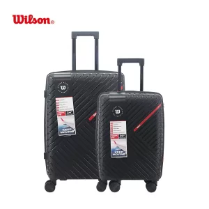 SET VALIJAS WILSON PP 20"/24" NEGRO
