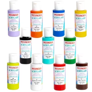 PINTURA ACRILICA DECORATIVA EUREKA 60cc