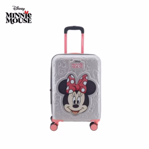 VALIJA DISNEY 20" ABS MINNIE PLATEADA