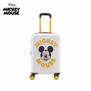 VALIJA DISNEY 20" ABS MICKEY BLANCA